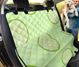 Cucumber Pattern Dog Car Seat Covers