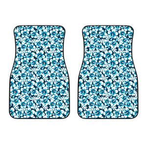 Hibiscus Pattern Print Design 04 Front Car Mats