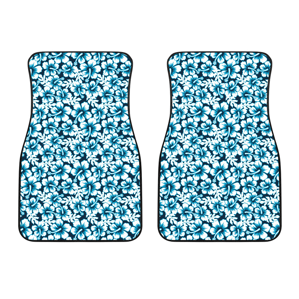 Hibiscus Pattern Print Design 04 Front Car Mats