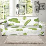 Cucumber Sketch Pattern Sofa Slipcover