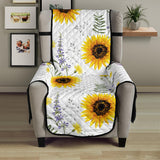 beautiful sunflowers pattern Chair Cover Protector