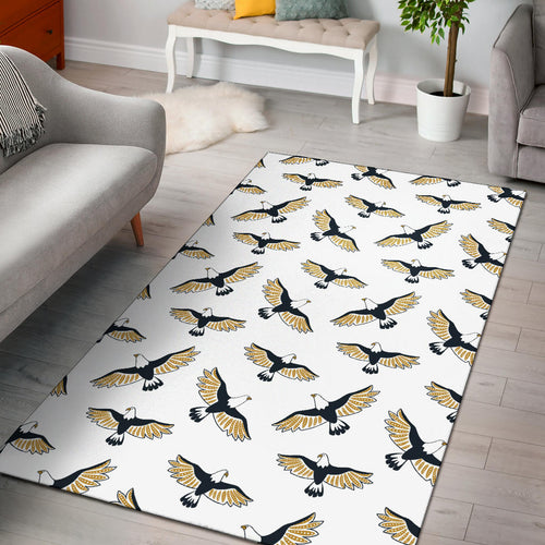 Eagle Pattern Print Design 03 Area Rug