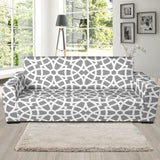 Arabic Gary Pattern Sofa Slipcover