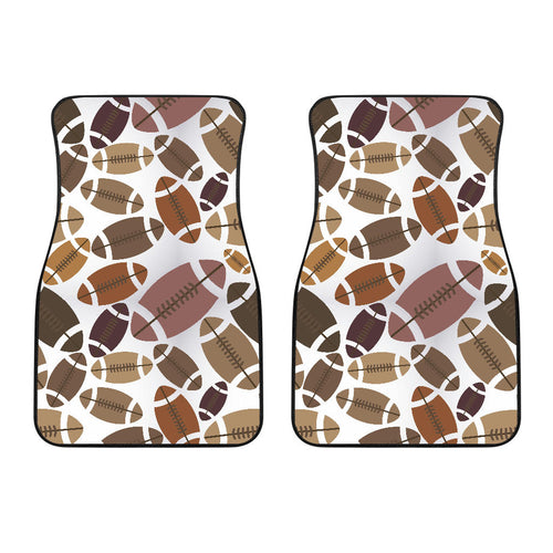 American Football Ball Pattern  Front Car Mats