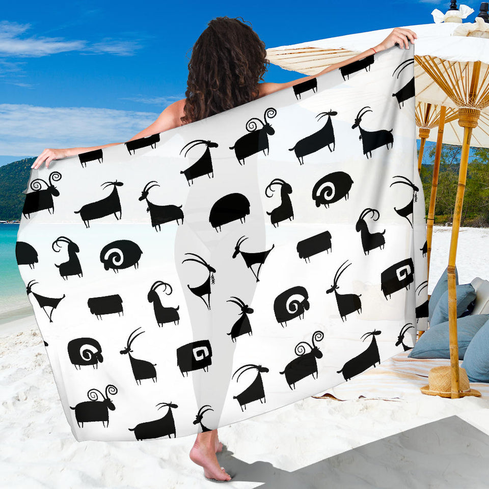 Goat Ram Pattern Sarong