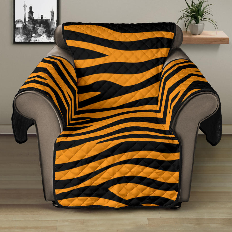 Bengal tigers skin print pattern background Recliner Cover Protector