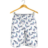 Pigeon Pattern Print Design 03 Men Shorts