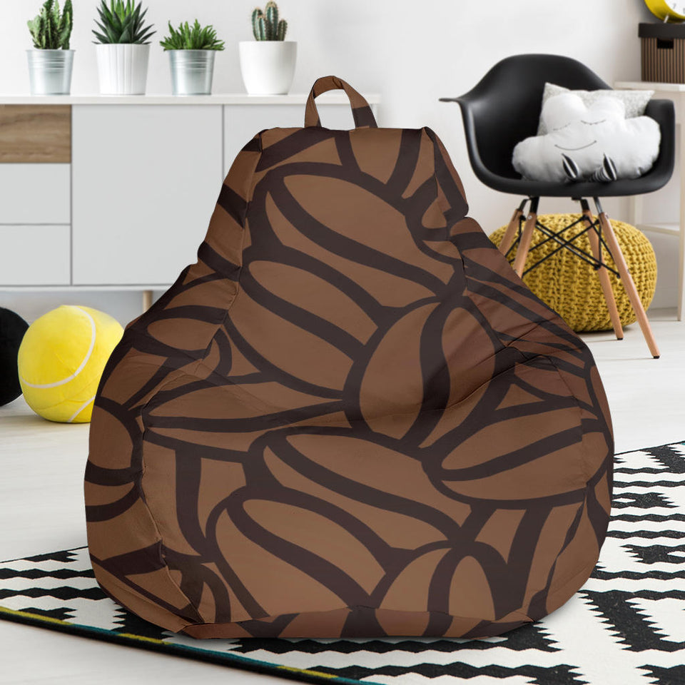 Coffee Bean Pattern Bean Bag Cover