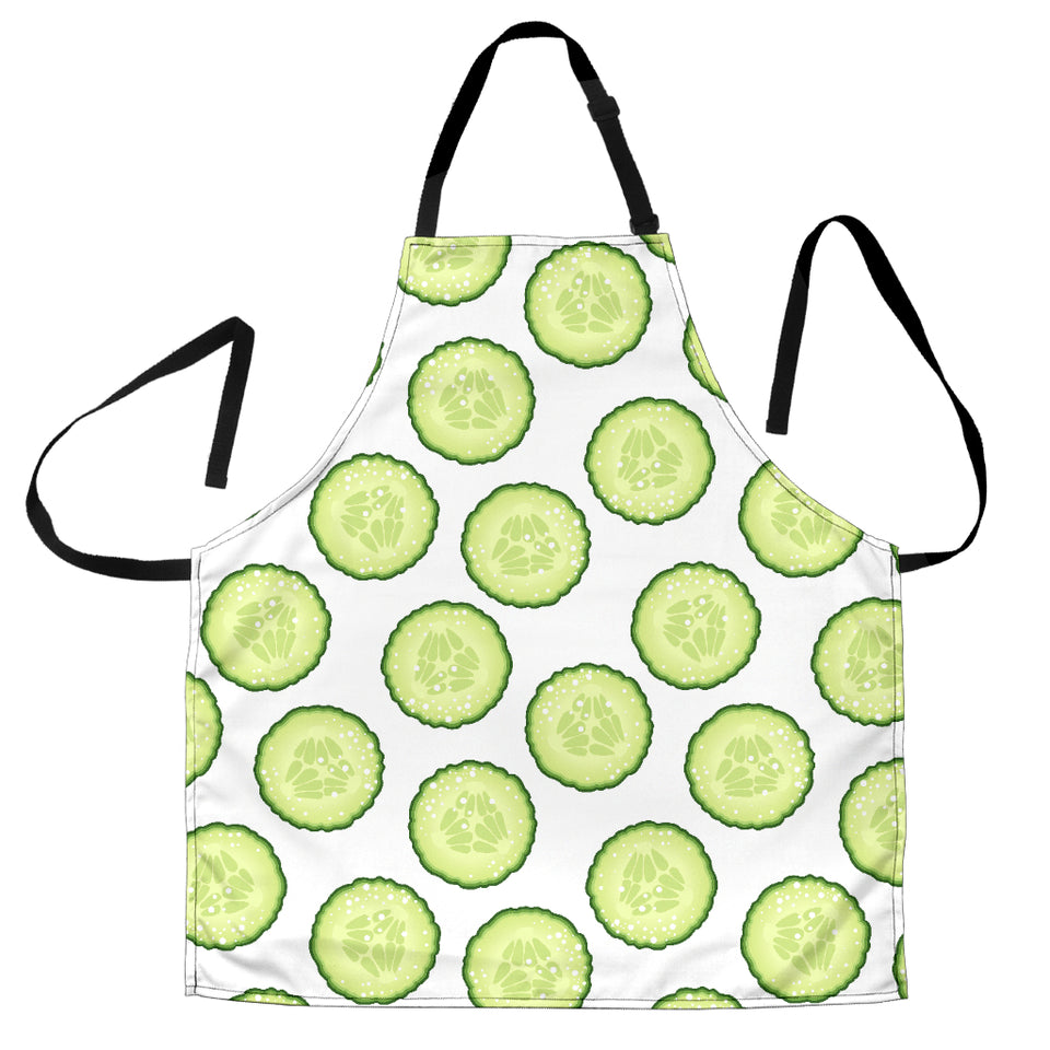 Cucumber Slices Pattern Adjustable Apron