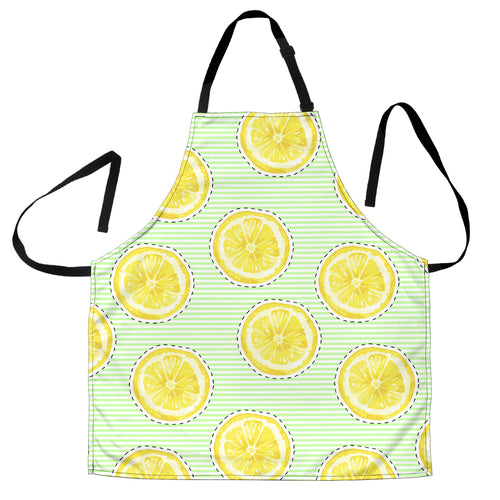 Slice Of Lemon Pattern Adjustable Apron