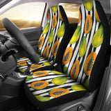Papaya Design Pattern  Universal Fit Car Seat Covers