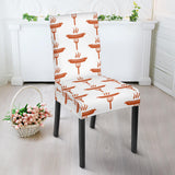 Sausage Pattern Print Design 05 Dining Chair Slipcover