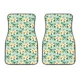Hummingbird Pattern Print Design 01 Front Car Mats
