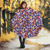 Goldfish Pattern Print Design 04 Umbrella