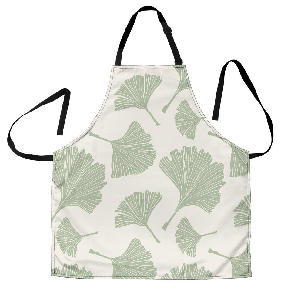 Ginkgo Leaves Pattern Adjustable Apron