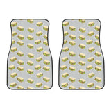 Sandwich Pattern Print Design 05 Front Car Mats