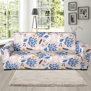 Cute Peacock Pattern Sofa Slipcover