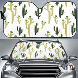 Cute Cactus Pattern Car Sun Shade