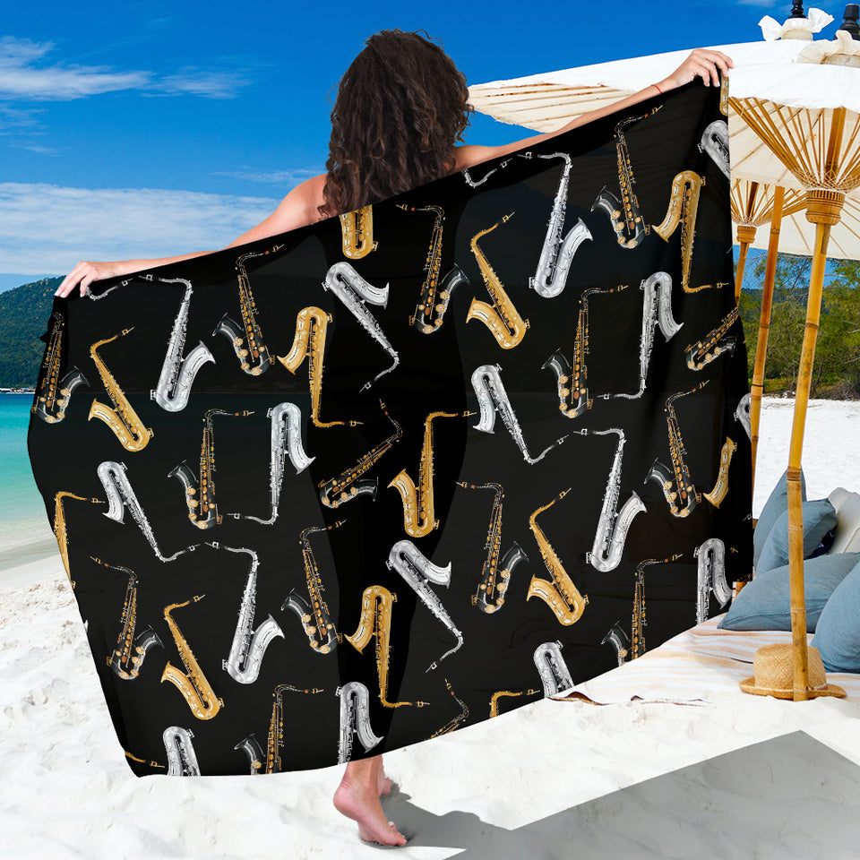 Saxophone Design Pattern Sarong