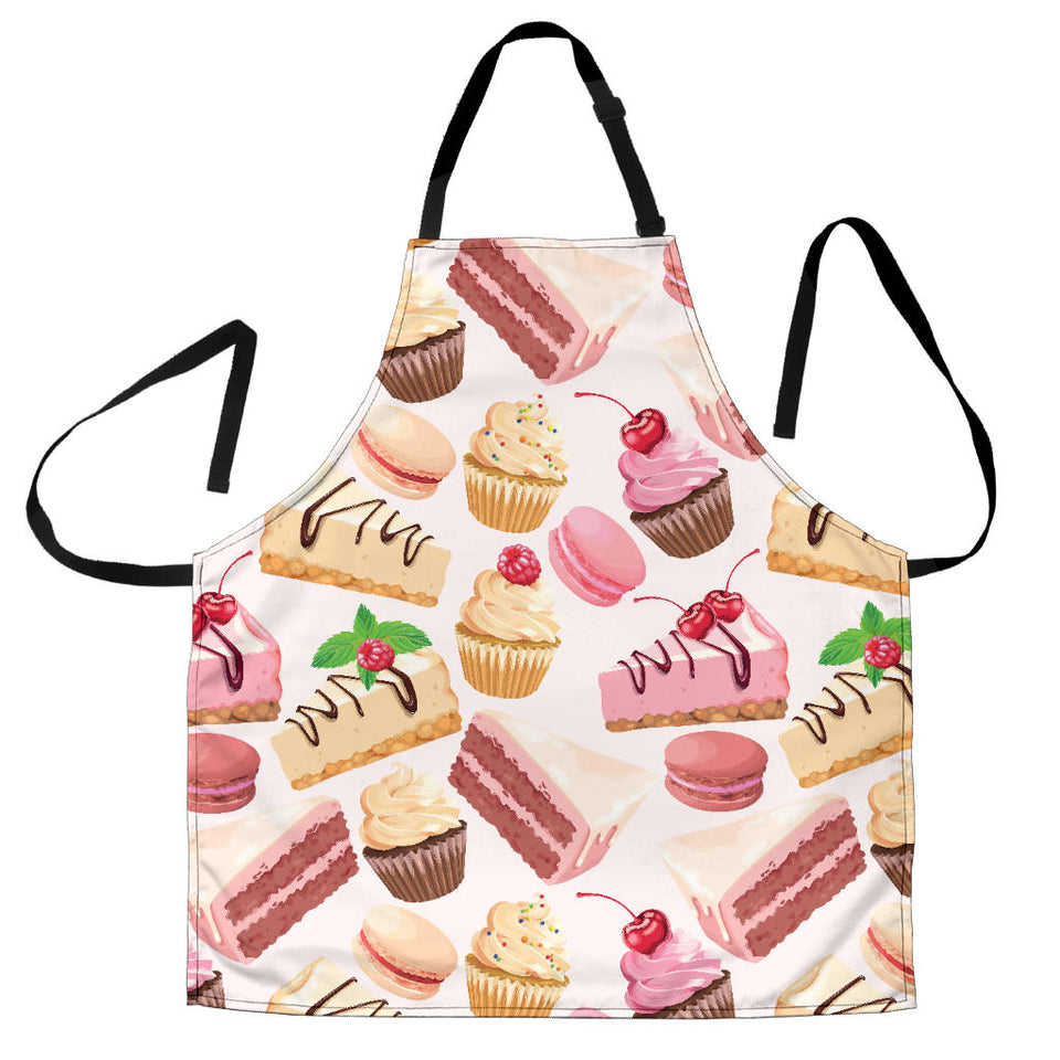 Cake Cupcake Sweets Pattern Adjustable Apron