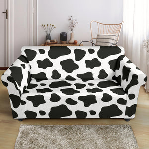 Cow Skin Pattern Loveseat Couch Slipcover