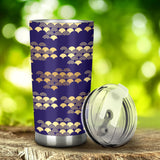 Beautiful Japanese Fan Pattern Tumbler