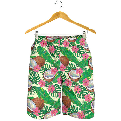 Coconut Pattern Print Design 01 Men Shorts