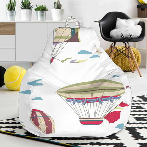Hot Air Balloon Pattern Bean Bag Cover