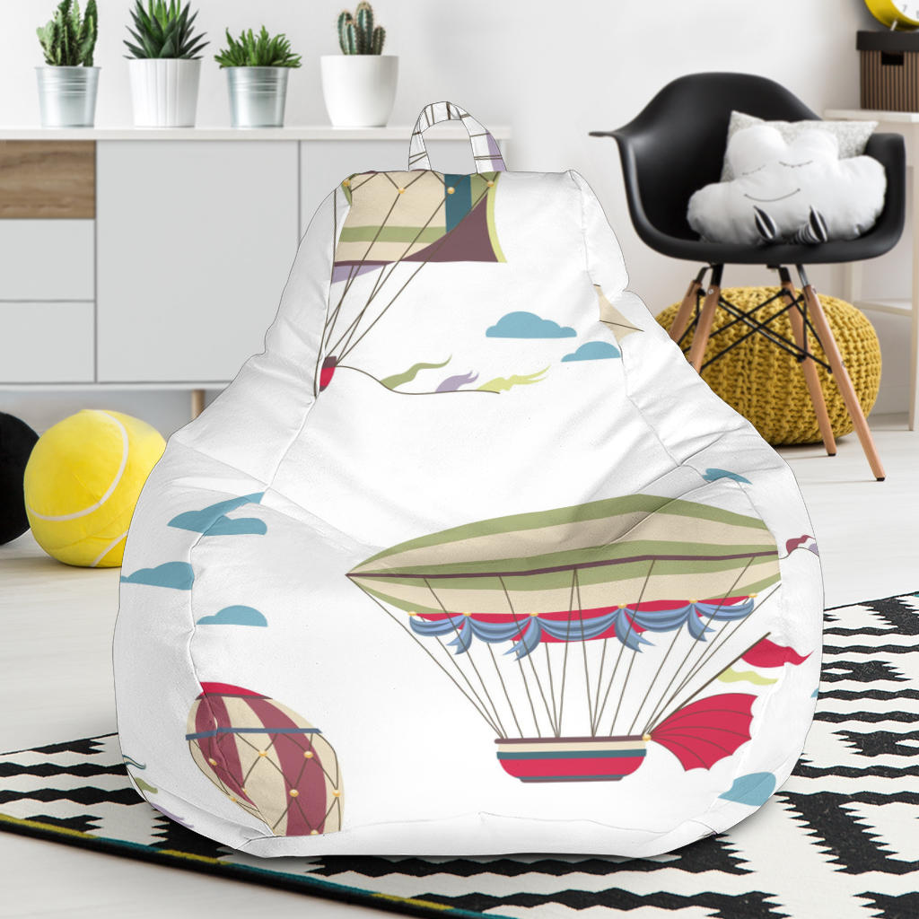 Hot Air Balloon Pattern Bean Bag Cover