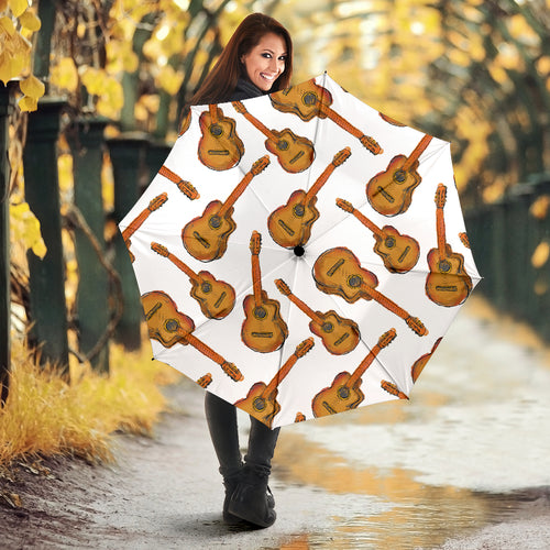 Paint Guitar Pattern Umbrella