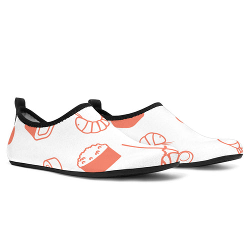 Sushi Pattern Aqua Shoes