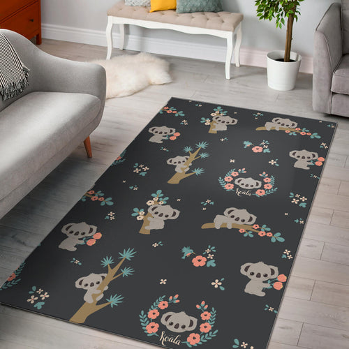 Cute Koala Pattern Area Rug