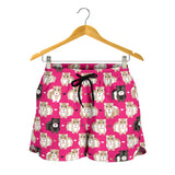 Guinea Pig Pattern Print Design 01 Women Shorts