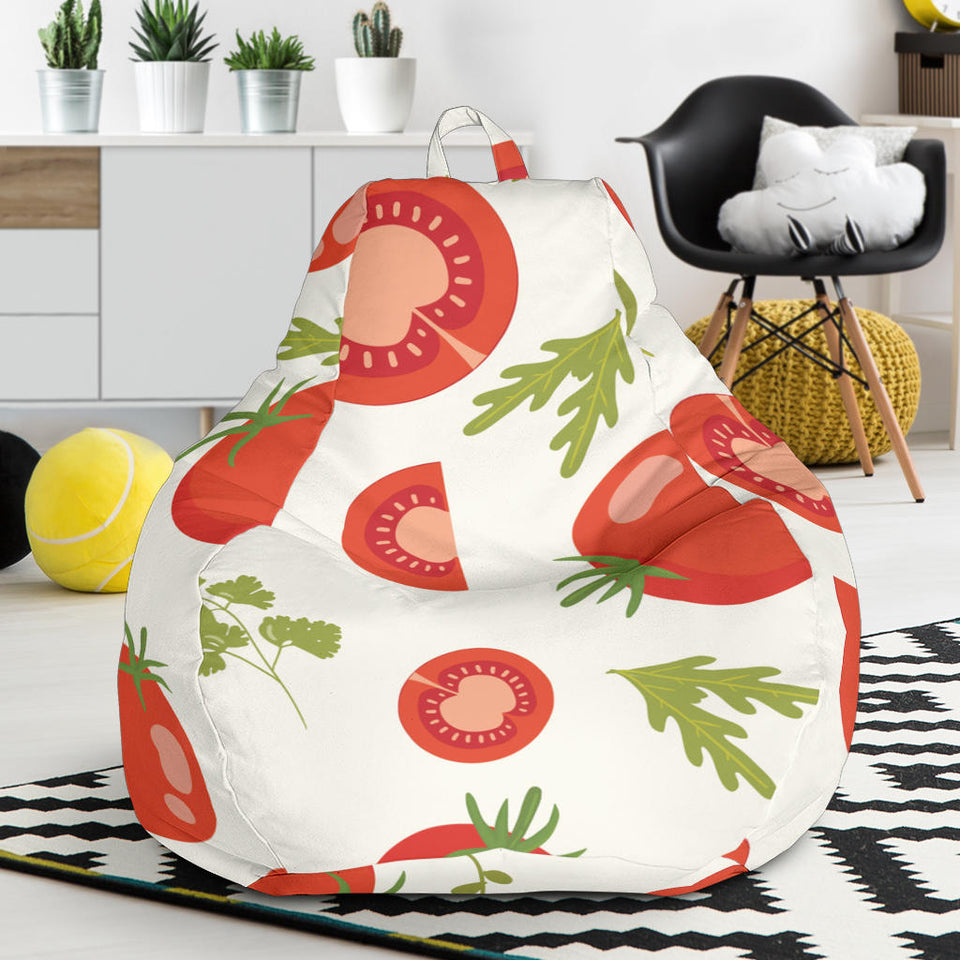 Tomato Pattern Bean Bag Cover