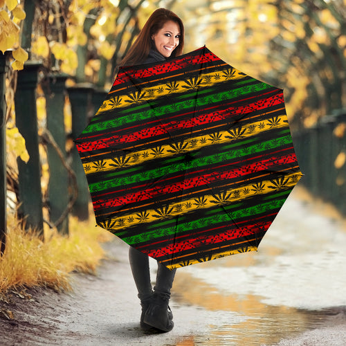 Canabis Marijuana Weed Pattern Print Design 04 Umbrella