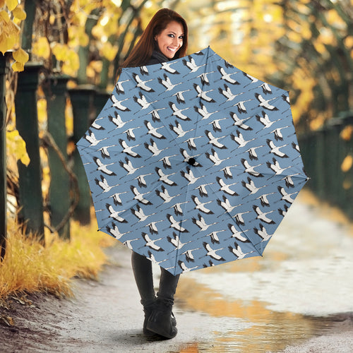 Seagull Pattern Print Design 04 Umbrella