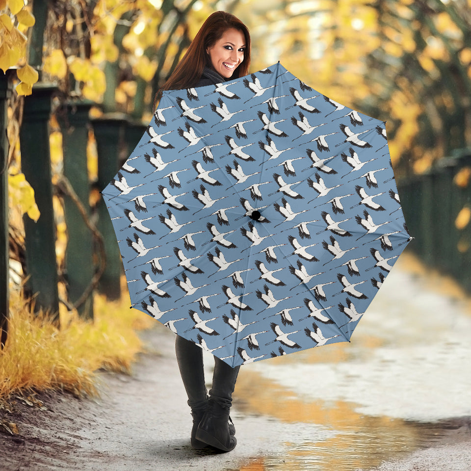 Seagull Pattern Print Design 04 Umbrella