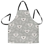 Cute Koala Leaves Pattern Adjustable Apron