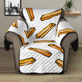 French fries potato pattern Recliner Cover Protector