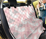 Cute Moon Cloud Star Pattern Pink Dot Background Dog Car Seat Covers
