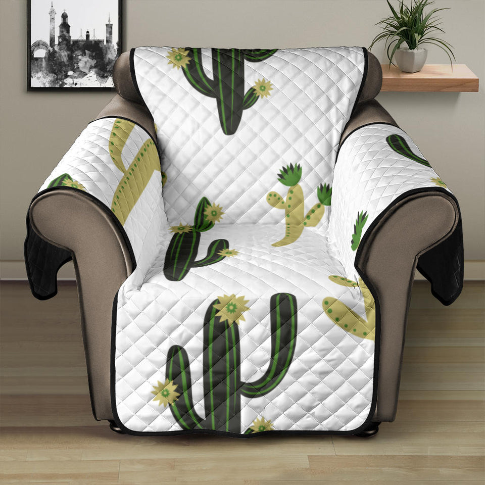 Cute cactus pattern Recliner Cover Protector