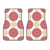 Circle Indian Pattern Front Car Mats