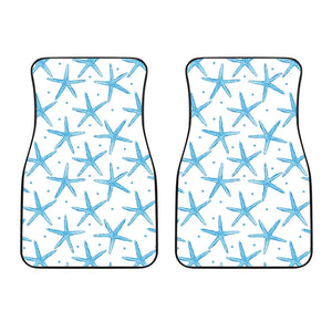 Watercolor Starfish Pattern Front Car Mats