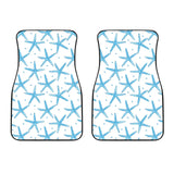 Watercolor Starfish Pattern Front Car Mats