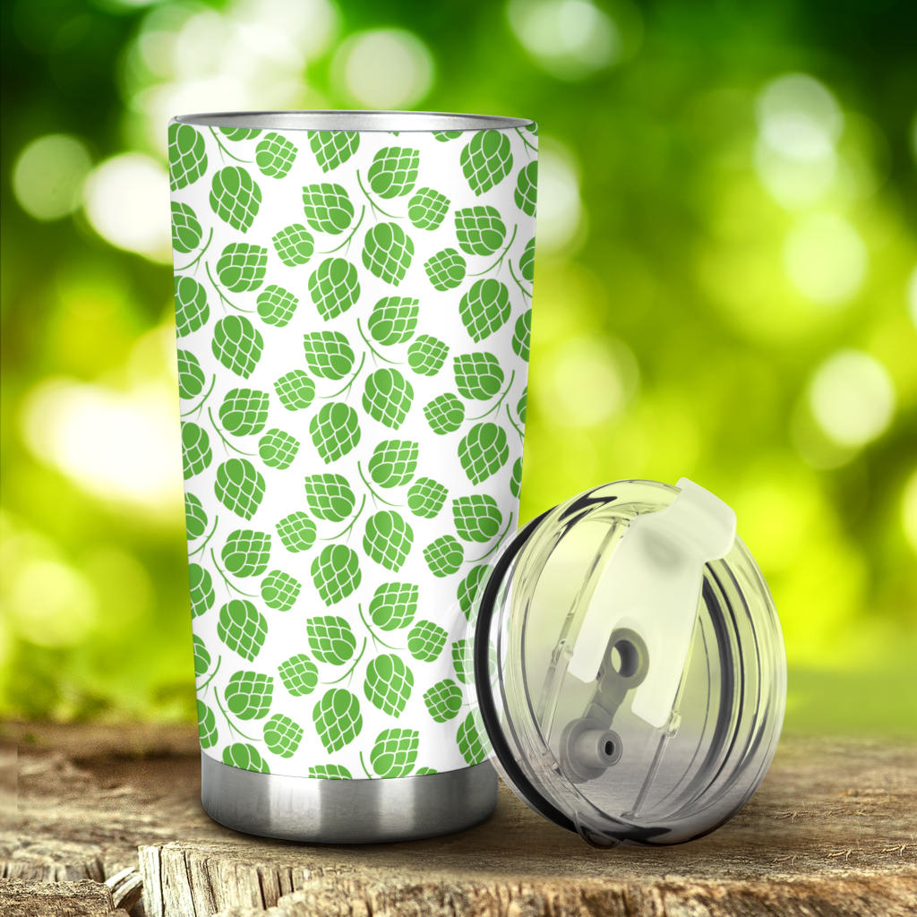 Hop Pattern Background Tumbler