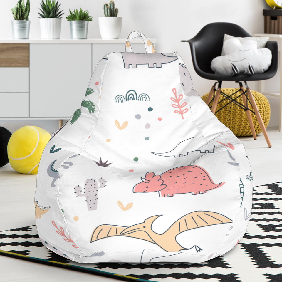 Cute Cartoon Dinosaurs Tree Pattern Bean Bag Cover