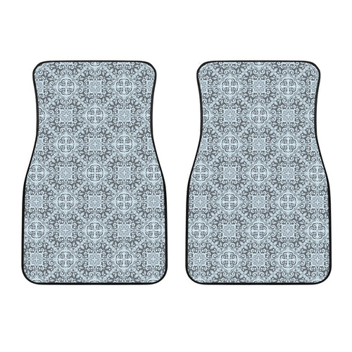 Traditional Indian Element Pattern Front Car Mats