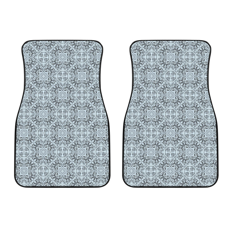 Traditional Indian Element Pattern Front Car Mats