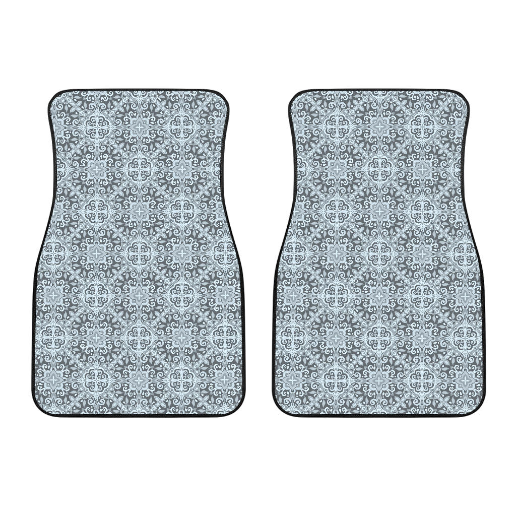 Traditional Indian Element Pattern Front Car Mats