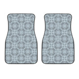 Traditional Indian Element Pattern Front Car Mats
